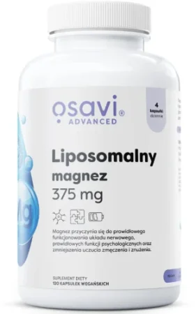 Osavi Liposomalny Magnez, 375 mg - 120 vegan caps