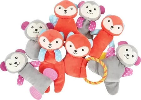 ZOLUX Zabawka pluszowa MAXOU Gryzak pomarańczowy