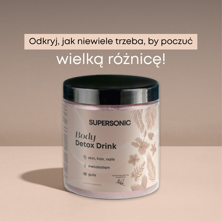 SUPERSONIC Body Detox Drink 336g (28 porcji)