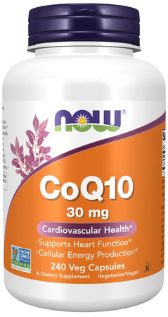 NOW FOODS CoQ10 30 mg (240 kaps.)