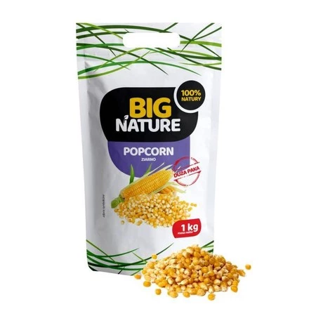 Big Nature Popkorn ziarno 1  kg