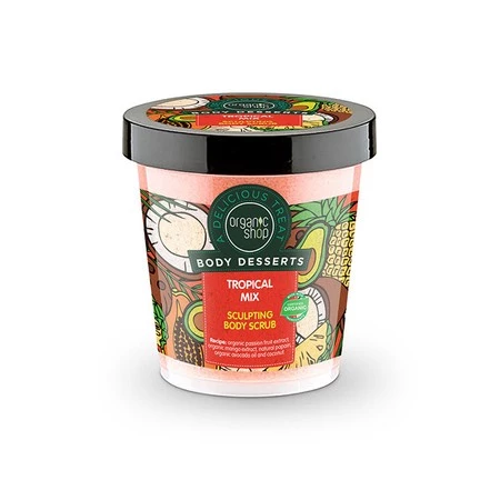 Body Desserts Tropical Mix Sculpting Body Scrub modelujący peeling do ciała o zapachu tropikalnych owoców 450ml