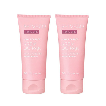 Zestaw: 2x Sylveco Pure Line Krem do rąk nawilżający 50ml