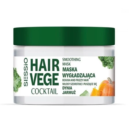 Hair Vege Cocktail wygładzająca maska do włosów Dynia i Jarmuż 250g