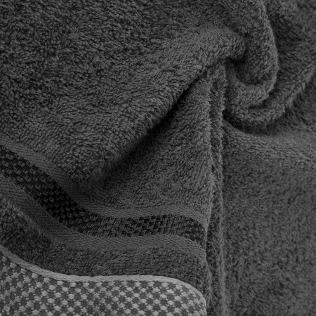 Ręcznik Abbie (05), 50 x 90 cm, Stalowy