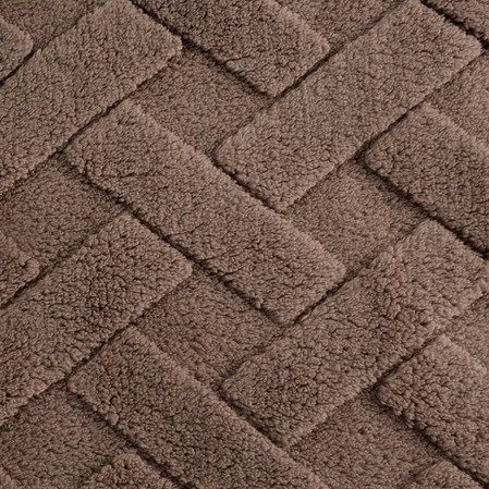 KOC D91 CARO 170 X 210 CM CIEMNOBEŻOWY