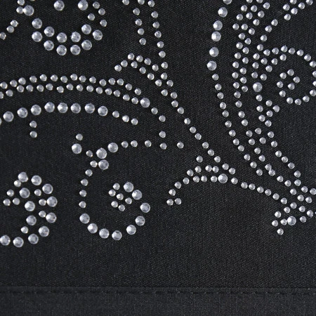 Obrus Dekoracyjny 160 x 300 cm, Czarny