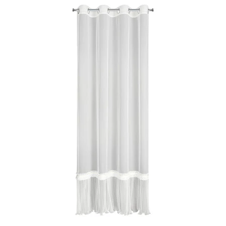 FIRANA GOTOWA MEGAN 140 X 250 CM BIAŁY