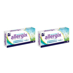 Zestaw: 2x Dr Vita Allergix calcium + kwercetyna + cynk 10 tabl.