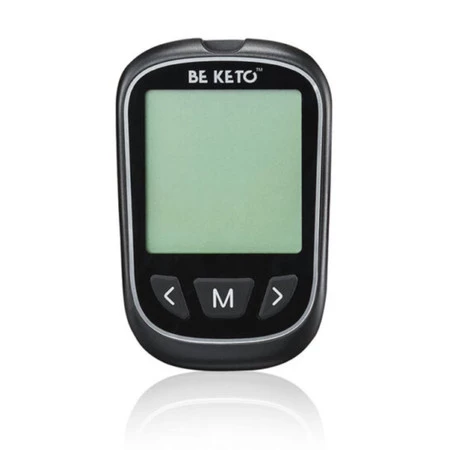 BeKeto GluKeto Meter Zestaw Startowy do pomiaru glukozy i ketonów w 5 sek.