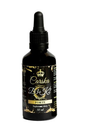 Zestaw 2x Carska Witaminy D3+K2 50 ml krople