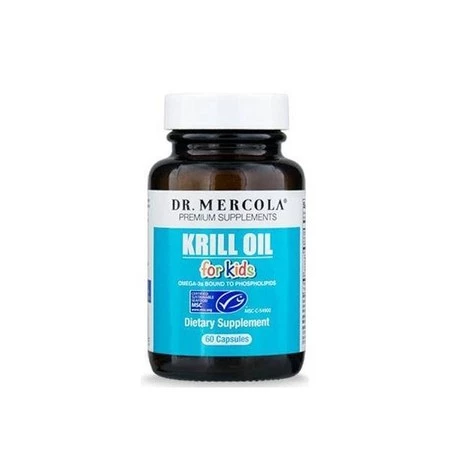 Dr. Mercola − Olej z kryla dla dzieci − 60 kaps.