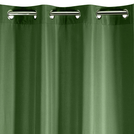 ZASŁONA GOTOWA RITA 140 X 250 CM CIEMNOZIELONY