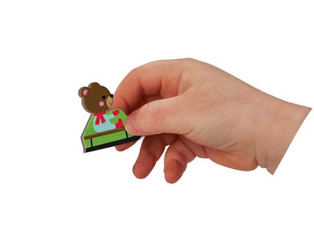 Janod Magnetyczna układanka 4 pory roku Magnetibook