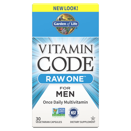 Garden of Life Vitamin Code RAW One for Men 30 kaps.