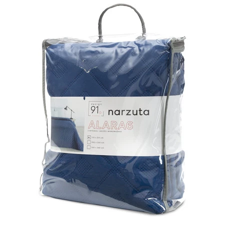 Narzuta D91 Alara6 200 x 220 cm, Granatowy