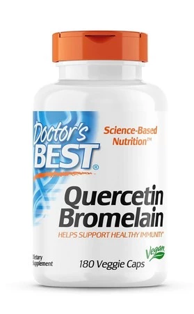 Doctor's Best - Quercetin Bromelain (180 kaps.)