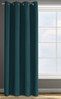 ZASŁONA GOTOWA D91 PARISA 135 X 250 CM CIEMNOTURKUSOWY