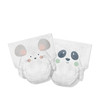 Kit & Kin, Pieluszki Jednorazowe 2 Midi (4-8 kg), Myszka/Panda, 38 szt.