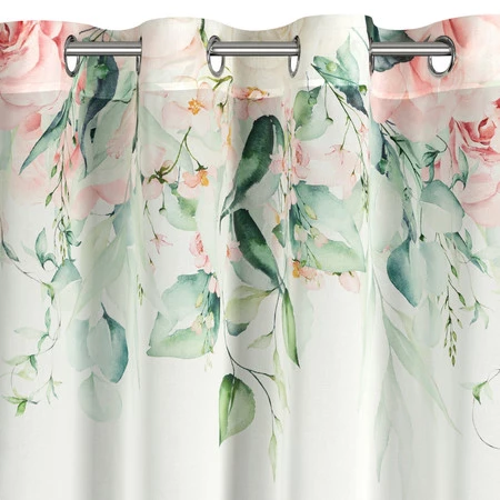 ZASŁONA GOTOWA ALORA 350 X 250 CM BIAŁY