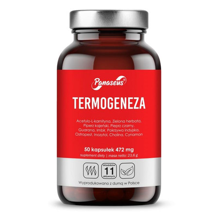 Panaseus Termogeneza 50 kaps.