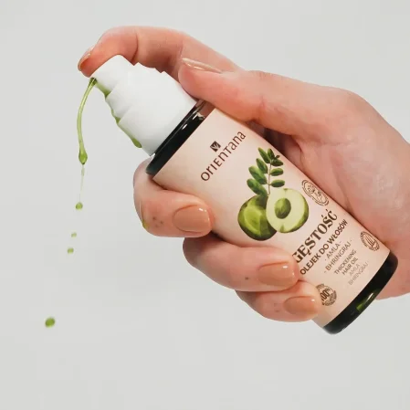 Orientana, Ajurwedyjski olejek do włosów, amla i bhringraj,105 ml