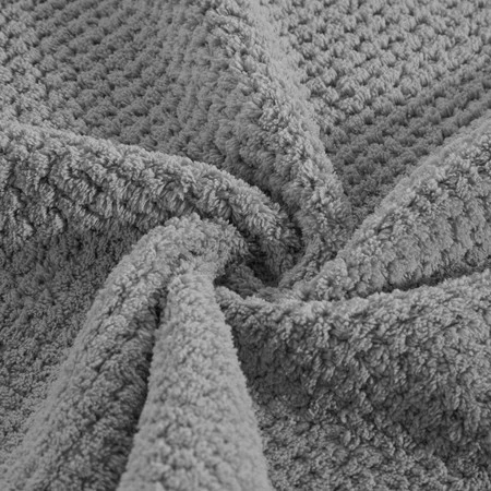 Ręcznik Zoe1 50 x 90 cm, Srebrny