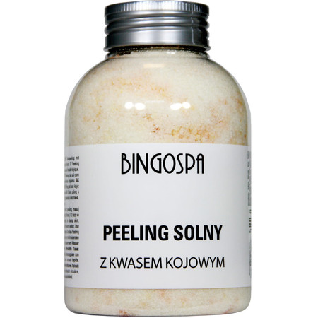 Peeling solny z kwasem kojowym 580g