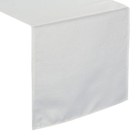 OBRUS ALISA 40 X 140 CM BIAŁY