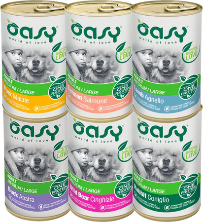 OASY Dog OAP Adult Medium / Large Duck Kaczka 400g