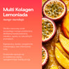 Zestaw Intenson: 1x Multi Kolagen Lemoniada Witamina C, Kwas Hialuronowy o smaku mango marakuja 220g i 1x Kreatyna Monohydrat 255g pure