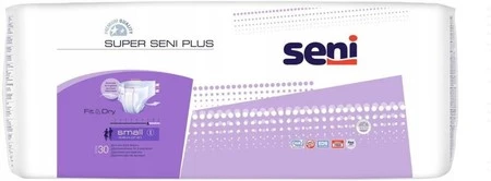 SENI SUPER AIR PLUS small Pieluchomajtki 30 szt,
