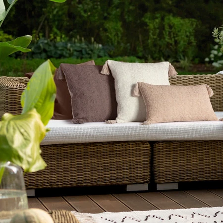 Poszewka Boho 7 45 x 45 cm, Beżowy