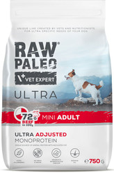 Vet Expert RAW PALEO Mini Adult Ultra Beef 750g