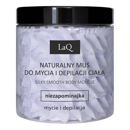 Naturalny mus do mycia i depilacji ciała Niezapominajka 250ml