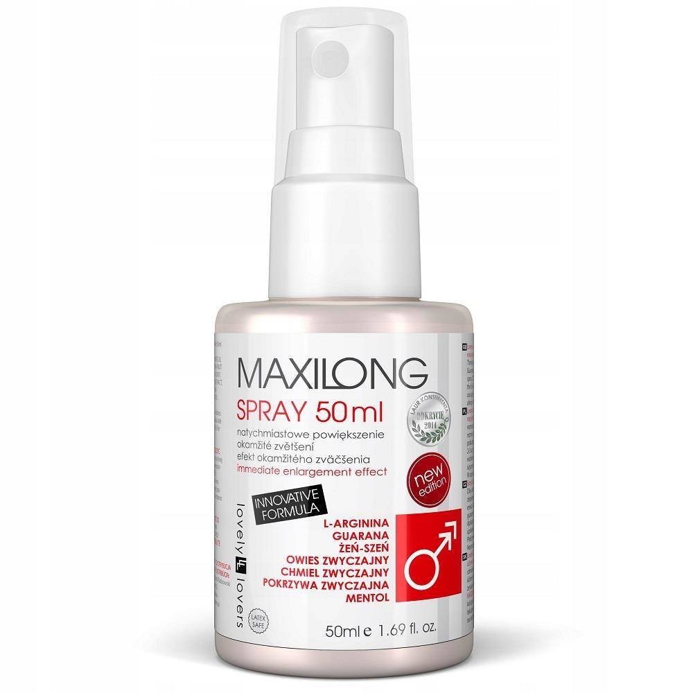 Maxilong Spray intymny spray do masażu penisa 50ml KRÓTKA DATA 06.2024