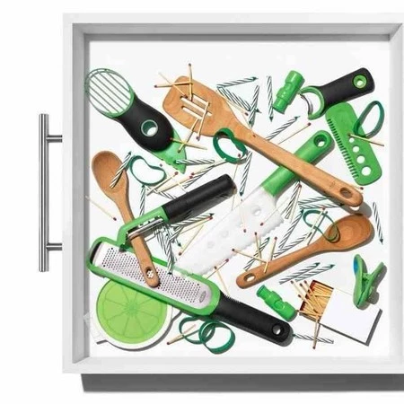 OXO-Organizer regulowany do szuflad L szaryGoodGri