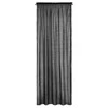 ZASŁONA GOTOWA REINA NA TAŚMIE 135 X 270 CM CZARNY