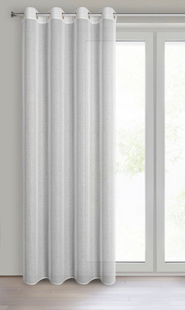 FIRANA GOTOWA LENA 140 X 250 CM BIAŁY