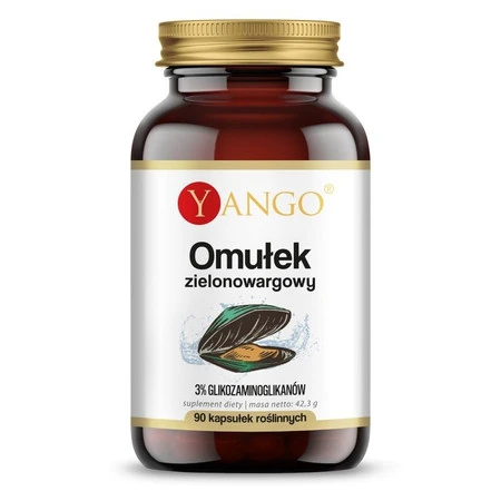 Yango Omułek zielonowargowy na wsparcie stawów i kości 90 kaps.