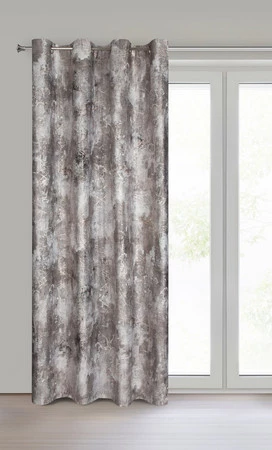 ZASŁONA GOTOWA ESTER 140 X 250 CM STALOWY