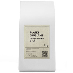 PŁATKI OWSIANE BEZGLUTENOWE BIO 1,5 kg - THE PLANET