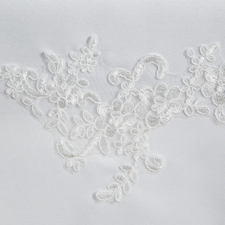 OBRUS BARI 40 X 140 CM BIAŁY