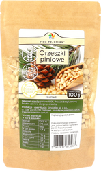 PIĘĆ PRZEMIAN Orzeszki piniowe surowe bezglutenowe 100 g