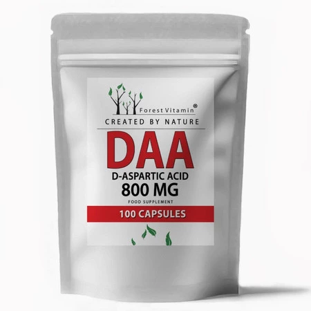 Forest Vitamin DAA Kwas D-Asparaginowy 800 mg 100 kaps.