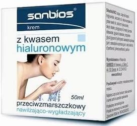 Sanbios − Krem z kwasem hialuronowym − 50 ml 