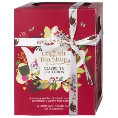 English Tea Shop Classic Tea Collection Red – 12 piramidek