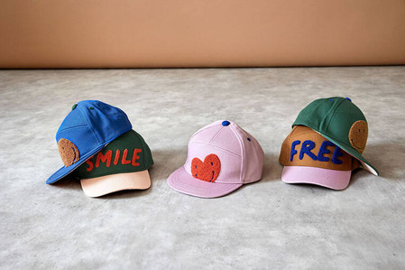 Czapka z daszkiem dziecięca Little Gang Smile ocean green 1-2 lata