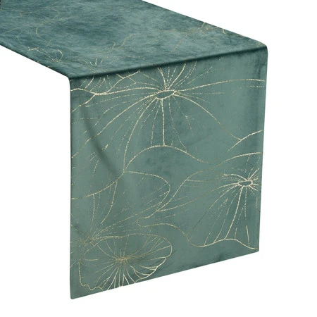 OBRUS BLINK 18 35 X 140 CM CIEMNOMIĘTOWY