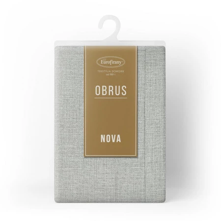 OBRUS STELLA 2 145 X 240 CM SREBRNY